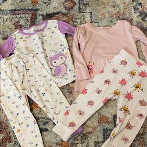 Toddler girl pajamas